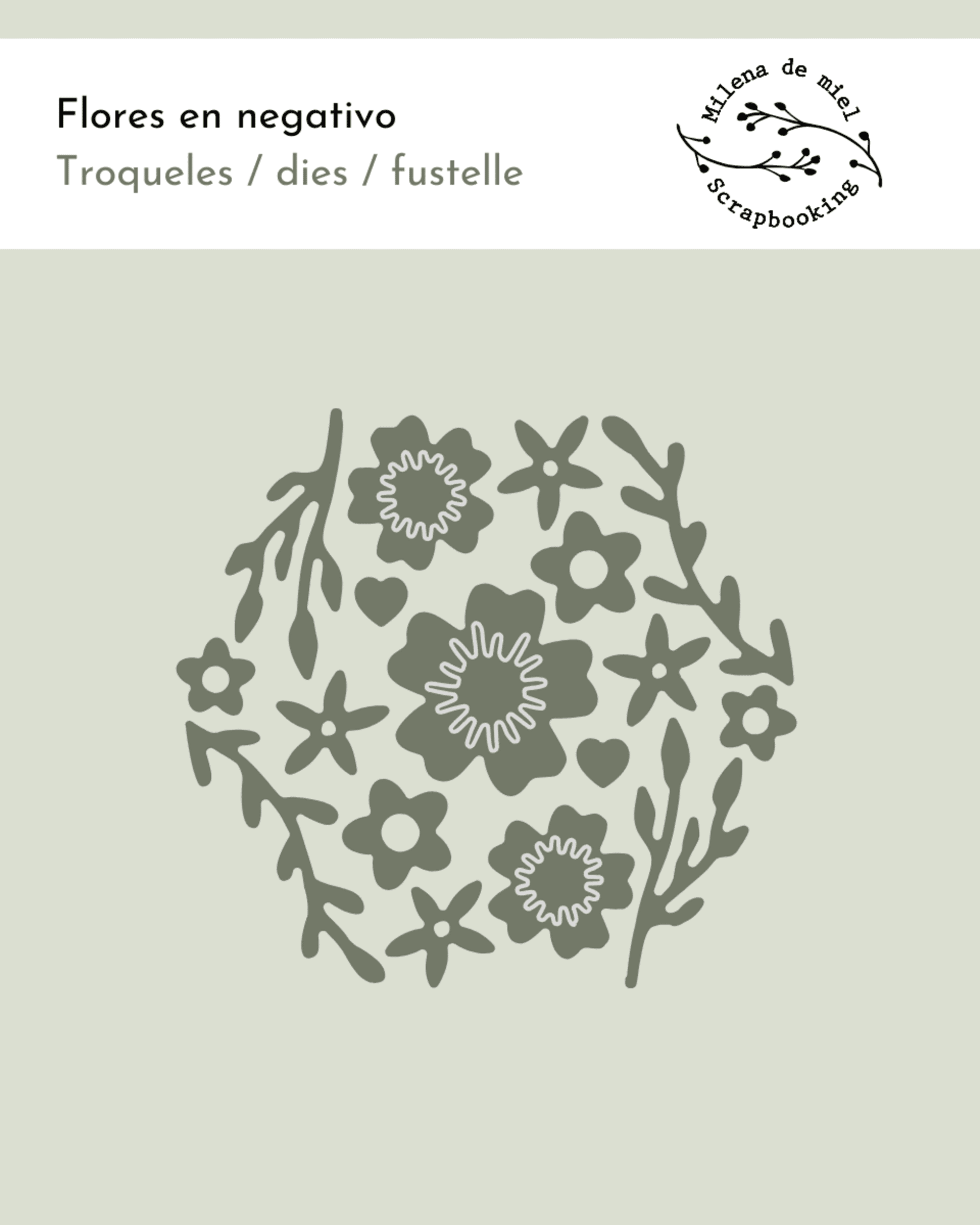 Troquel Flores - 1