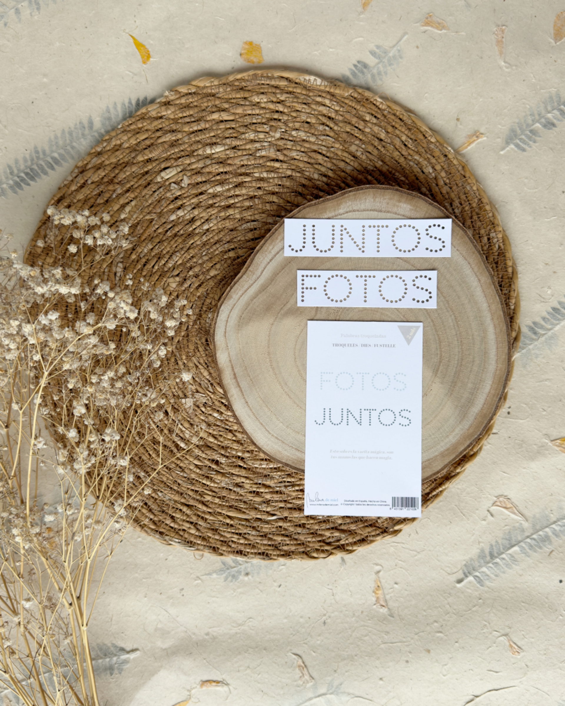 TROQUEL PALABRAS PUNTOS - 2